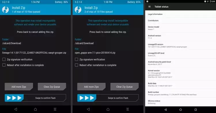 Flash a Custom ROM