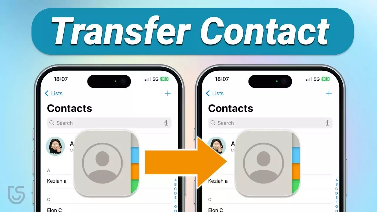 How to Transfer Contacts From iPhone to iPhone