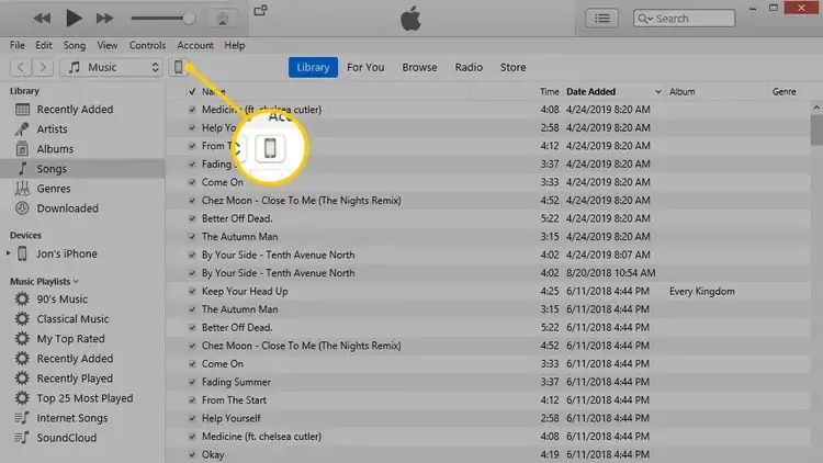 Using iTunes