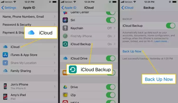 iCloud Backup